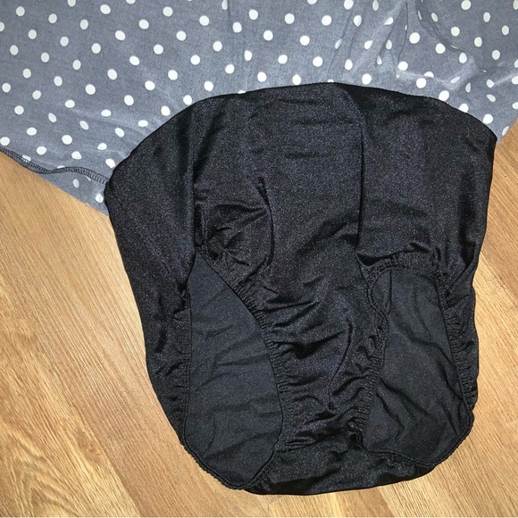 Dansco Dance Costume red and black polka dot dress Size large - Picture 5 of 7